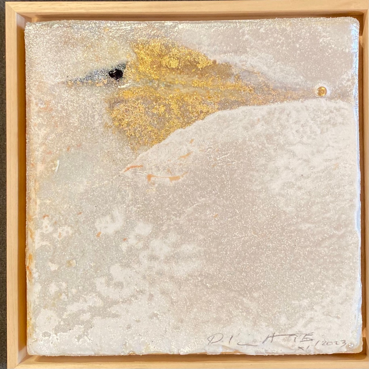 Oiseau rare, 50 x 50cm, 2023